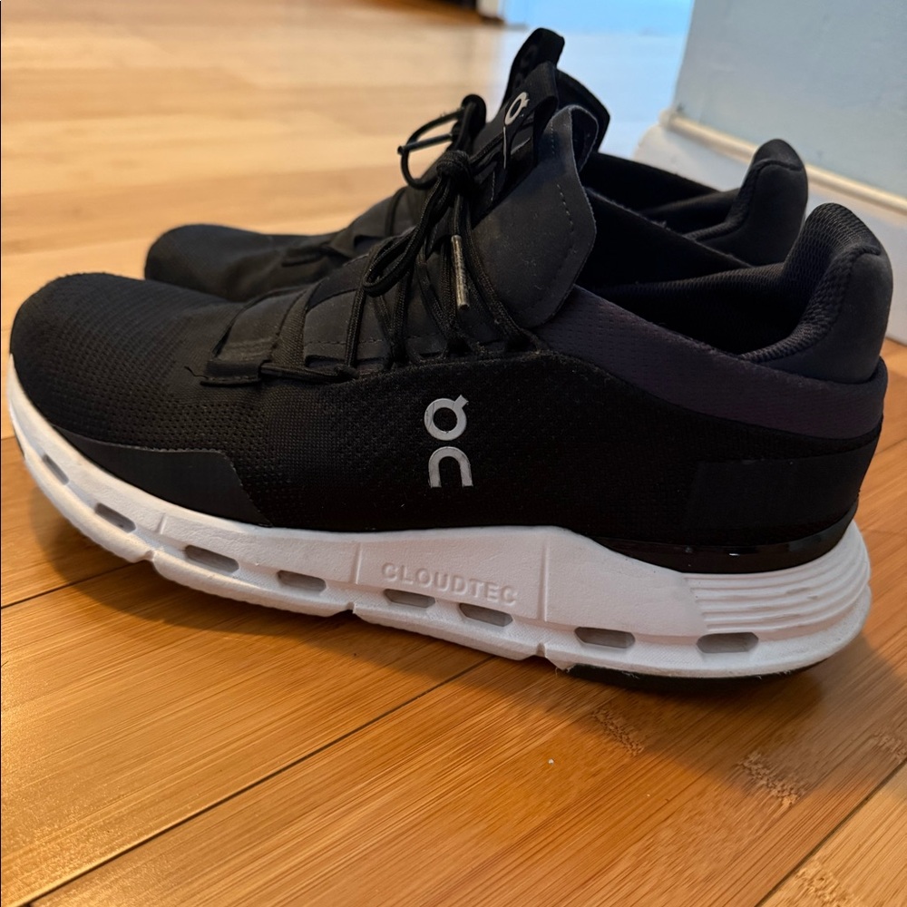 On Cloudnova Shoes Men’s Size 9 Black